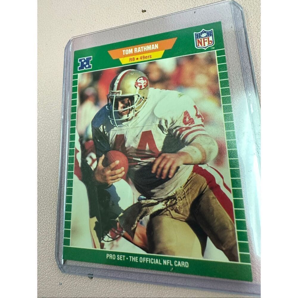 Lot of four vintage San Francisco 49ers trading cards - Picture 8 of 9
